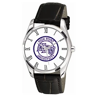 Men's  Black High Point Panthers Berkeley Leather Watch