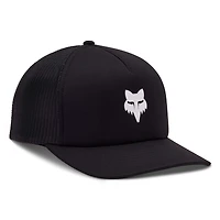 Women's Fox Black Boundary Trucker Adjustable Hat