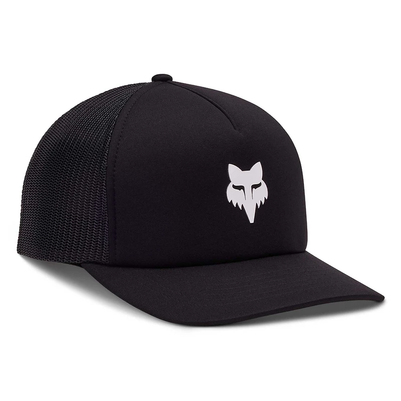 Women's Fox Black Boundary Trucker Adjustable Hat
