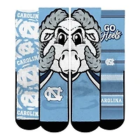 Youth Rock Em Socks  North Carolina Tar Heels Fan Favorite Three-Pack Crew Sock Set
