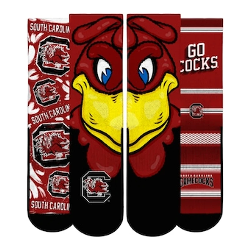 Youth Rock Em Socks  South Carolina Gamecocks Fan Favorite Three-Pack Crew Sock Set