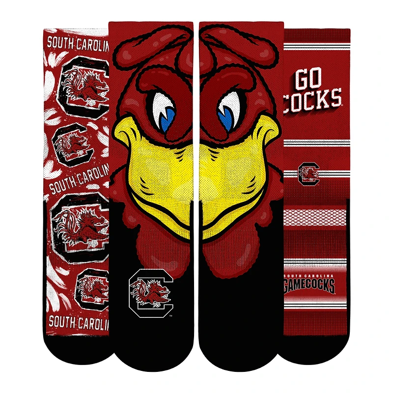Youth Rock Em Socks  South Carolina Gamecocks Fan Favorite Three-Pack Crew Sock Set
