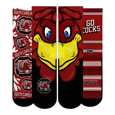 Youth Rock Em Socks  South Carolina Gamecocks Fan Favorite Three-Pack Crew Sock Set