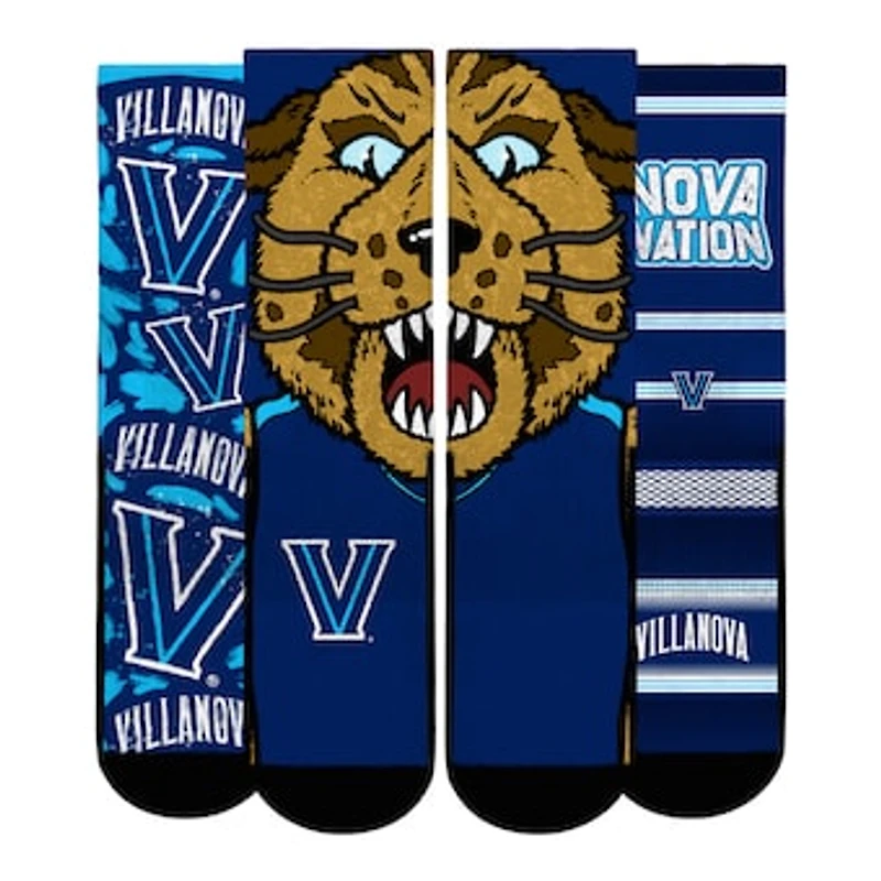 Youth Rock Em Socks  Villanova Wildcats Fan Favorite Three-Pack Crew Sock Set