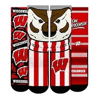 Youth Rock Em Socks  Wisconsin Badgers Fan Favorite Three-Pack Crew Sock Set