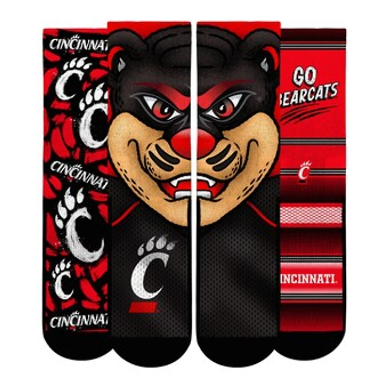 Youth Rock Em Socks  Cincinnati Bearcats Fan Favorite Three-Pack Crew Sock Set
