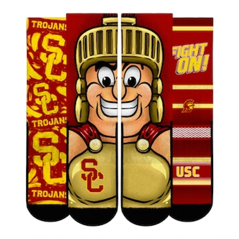 Youth Rock Em Socks  USC Trojans Fan Favorite Three-Pack Crew Sock Set