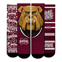 Youth Rock Em Socks  Mississippi State Bulldogs Fan Favorite Three-Pack Crew Sock Set