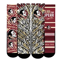 Youth Rock Em Socks  Florida State Seminoles Fan Favorite Three-Pack Crew Sock Set