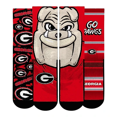 Youth Rock Em Socks  Georgia Bulldogs Fan Favorite Three-Pack Crew Sock Set