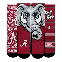 Youth Rock Em Socks  Alabama Crimson Tide Fan Favorite Three-Pack Crew Sock Set