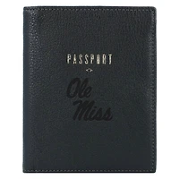 Fossil  Black Ole Miss Rebels Travel RFID Passport Case