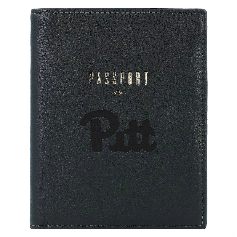 Fossil Pitt Panthers Travel RFID Passport Case