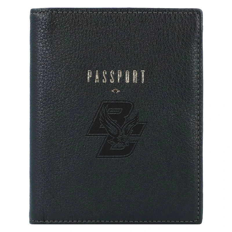 Fossil Boston College Eagles Travel RFID Passport Case
