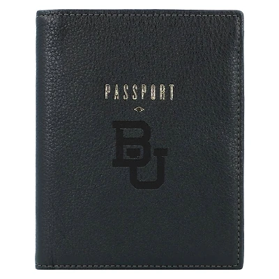 Fossil Black Baylor Bears Travel RFID Passport Case