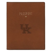 Fossil  Brown Kentucky Wildcats Travel RFID Passport Case