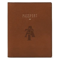 Fossil  Brown North Carolina A&T Aggies Travel RFID Passport Case