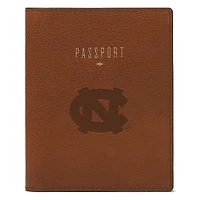 Fossil  Brown North Carolina Tar Heels Travel RFID Passport Case
