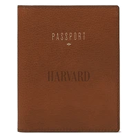 Fossil  Brown Harvard Crimson Travel RFID Passport Case