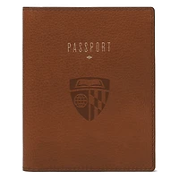 Fossil  Brown Johns Hopkins Blue Jays Travel RFID Passport Case