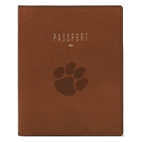 Fossil  Brown Clemson Tigers Travel RFID Passport Case