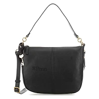 Women's Fossil  Black Pennsylvania Quakers Jolie Crossbody Bag