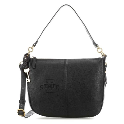 Women's Fossil  Black Iowa State Cyclones Jolie Crossbody Bag