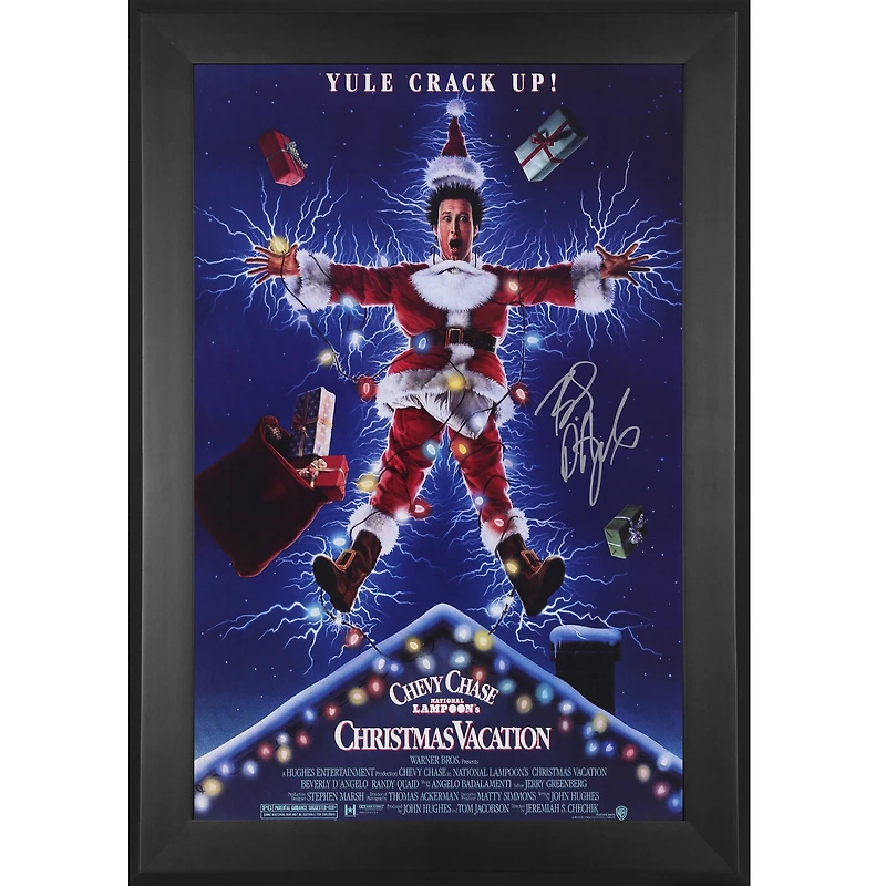 Beverly D'Angelo National Lampoon's Christmas Vacation Autographed Framed 11" x 17" Movie Poster