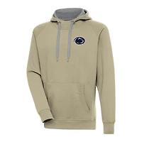 Men's Antigua  Khaki Penn State Nittany Lions Victory Raglan Pullover Hoodie