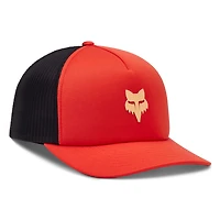 Women's Fox Orange Boundary Trucker Adjustable Hat