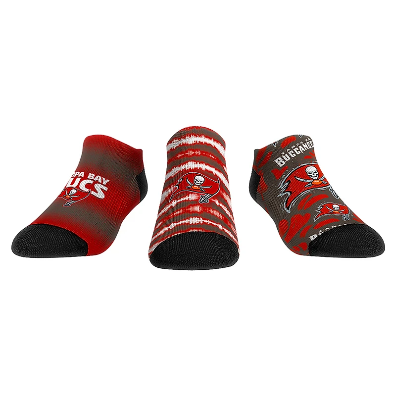 Unisex Rock Em Socks Tampa Bay Buccaneers Make Some Noise Three-Pack Low-Cut Socks Set