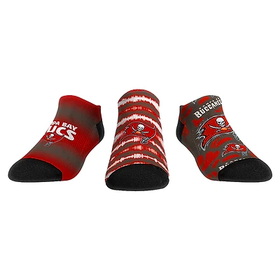 Unisex Rock Em Socks Tampa Bay Buccaneers Make Some Noise Three-Pack Low-Cut Socks Set