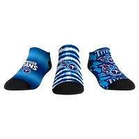 Unisex Rock Em Socks Tennessee Titans Make Some Noise Three-Pack Low-Cut Socks Set