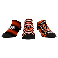 Youth Rock Em Socks Cincinnati Bengals Make Some Noise Three-Pack Low-Cut Socks Set