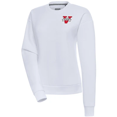 Women's Antigua  White Valdosta State Blazers Victory Pullover Sweatshirt