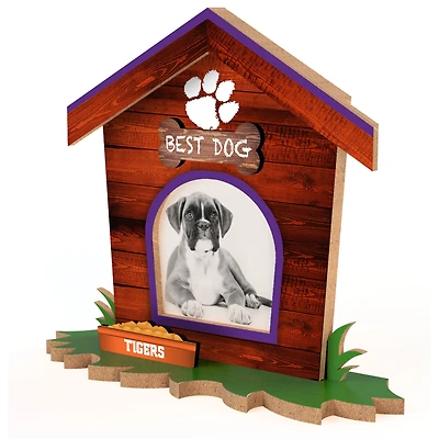 Clemson Tigers Dog House Photo Frame