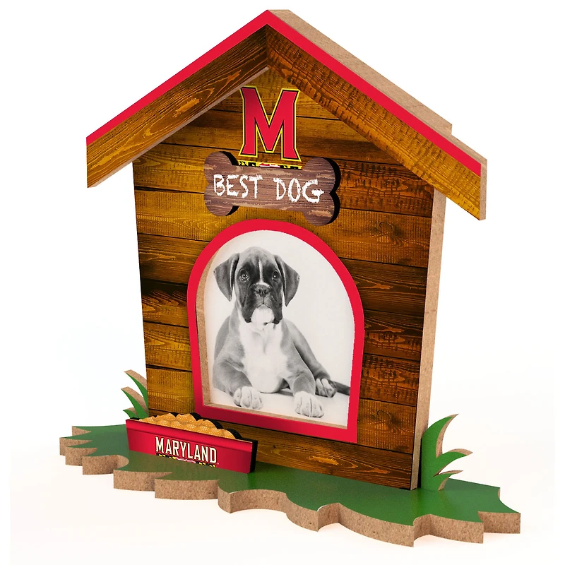 Maryland Terrapins Dog House Photo Frame
