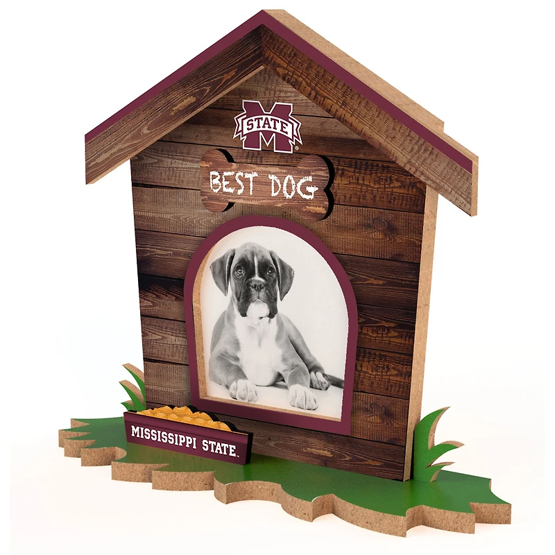 Mississippi State Bulldogs Dog House Photo Frame