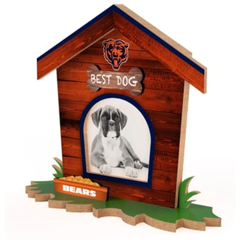 Chicago Bears Dog House Photo Frame