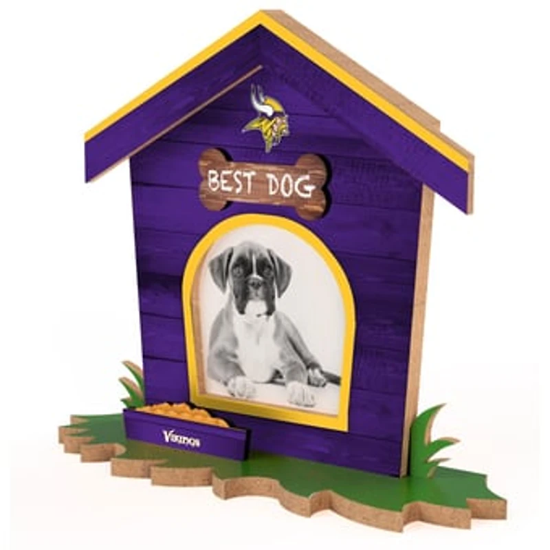 Minnesota Vikings Dog House Photo Frame