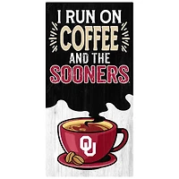 Oklahoma Sooners 6" x 12" Coffee Wall Art