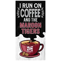 Morehouse Maroon Tigers 6" x 12" Coffee Wall Art