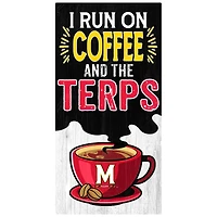 Maryland Terrapins 6" x 12" Coffee Wall Art