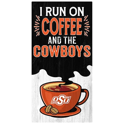 Oklahoma State Cowboys 6" x 12" Coffee Wall Art