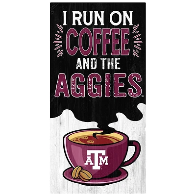Texas A&M Aggies 6" x 12" Coffee Wall Art