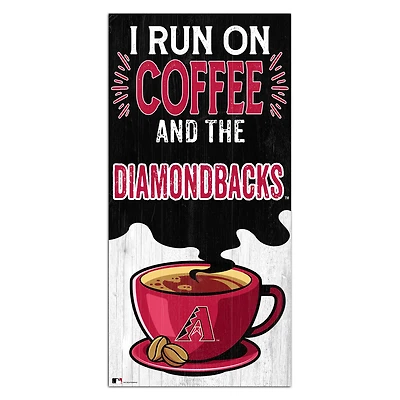 Arizona Diamondbacks 6" x 12" Coffee Wall Art