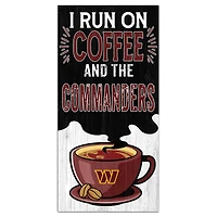 Washington Commanders 6" x 12" Coffee Wall Art