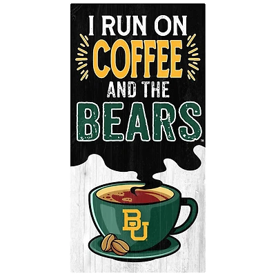 Baylor Bears 6" x 12" Coffee Wall Art