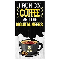 Appalachian State Mountaineers 6" x 12" Coffee Wall Art