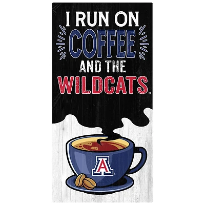 Arizona Wildcats 6" x 12" Coffee Wall Art